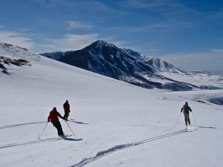 Getting into Bishkek, we reunited with friends and immediately returned to the mountains for a blissful ski tour.